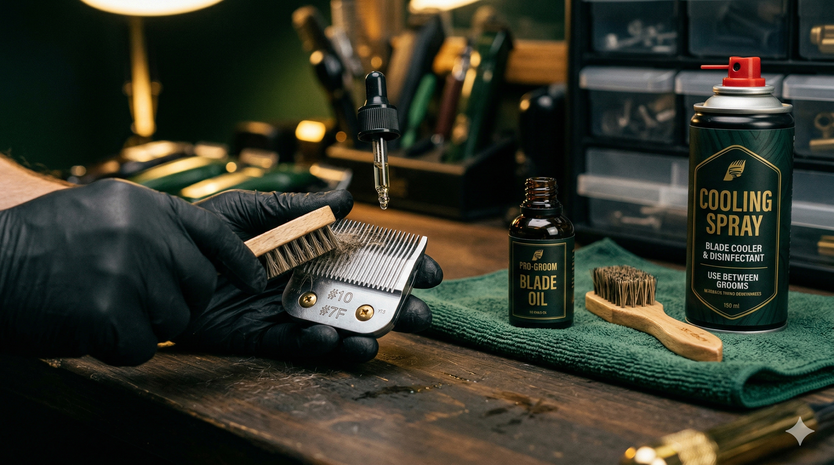 Grooming clipper with well-maintained sharp blades